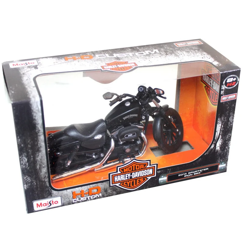 1/12 Harley Davidson Motorcycle 2014 Sportster Iron 883
