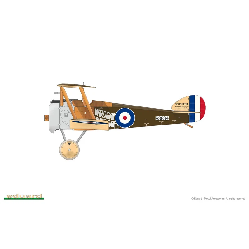 Eduard 1/48 Sopwith F.1 Camel Clerget Plastic Model Kit [82172]