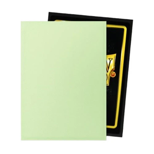 Arcane Tinmen Dragon Shield Standard 100ct Dual Matte Gooseberry Pastel Green Sleeves 63x88mm