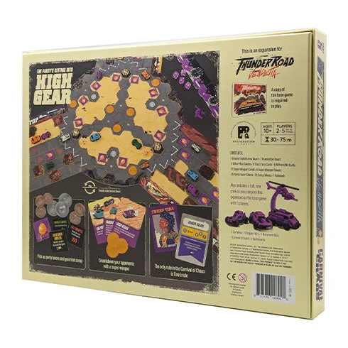 Restoration Games Thunder Road Carnival Of Chaos Expansion