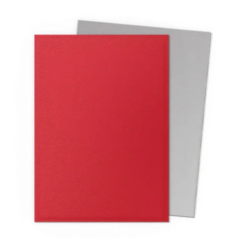 Arcane Tinmen Dragon Shield Standard 100ct Dual Matte Crimson/Silver Sleeves 63x88mm