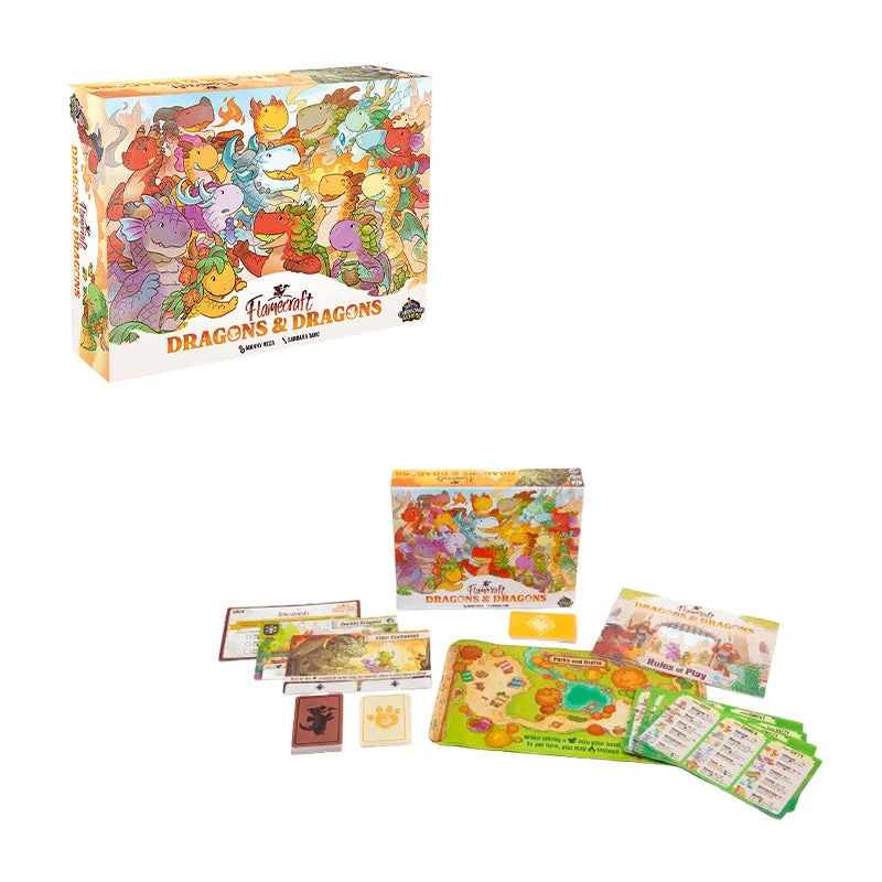 Cardboard Alchemy Flamecraft Dragons and Dragons Expansion