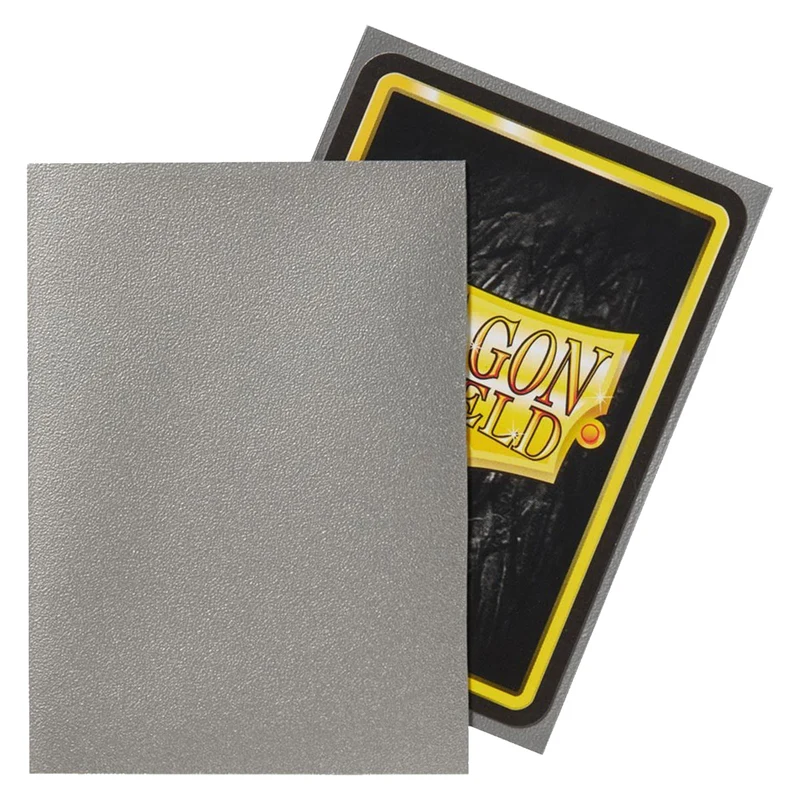 Arcane Tinmen Dragon Shield Standard 100ct Matte Silver Sleeves 63x88mm