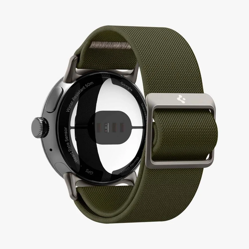 Spigen Google Pixel Watch 5/4/3 41mm/2/1 Lite Fit band (Khaki)