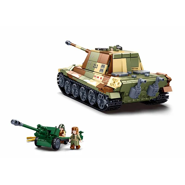 Army Battle of Budapest The King Tiger Heavy Tank 930pcs