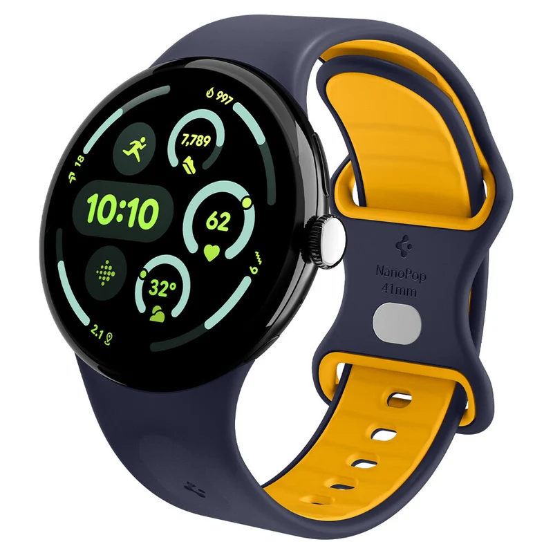 Spigen Pixel Watch 5/4/3 41mm/2/1 Nano Pop Watch Band (Blueberry Navy)