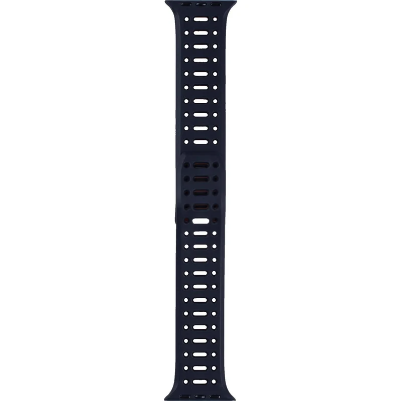 Crest Sports Watch Strap for Apple Watch 42-49mm (Black Orange)