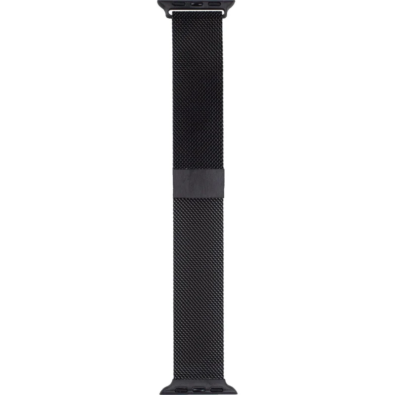 Crest Milanese Watch Strap for Apple Watch 42-49mm (Black)