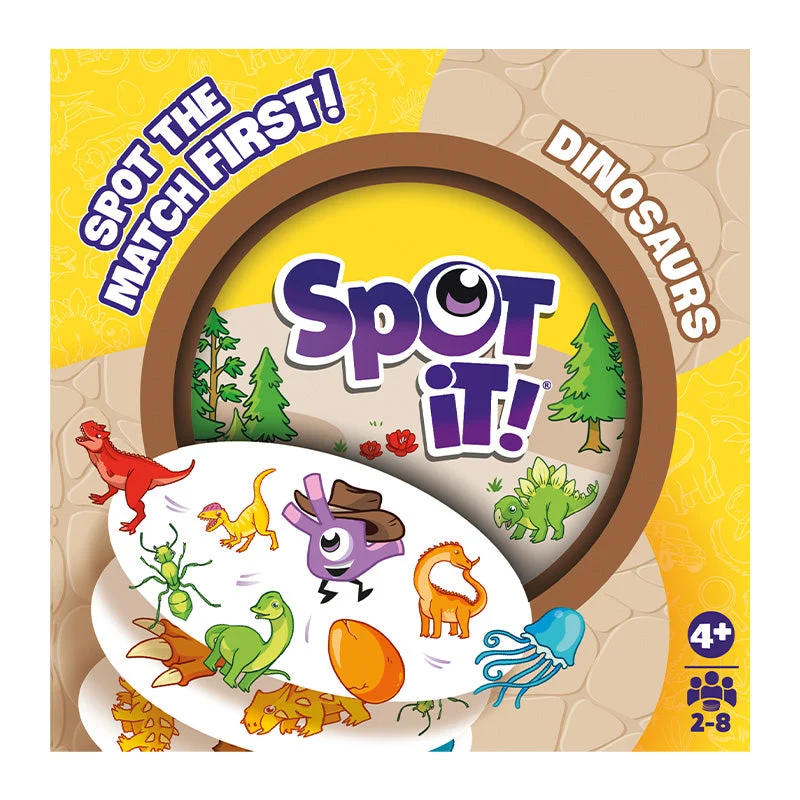 Asmodee Spot It! - Dinosaurs