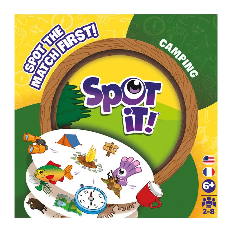 Asmodee Spot It! - Camping