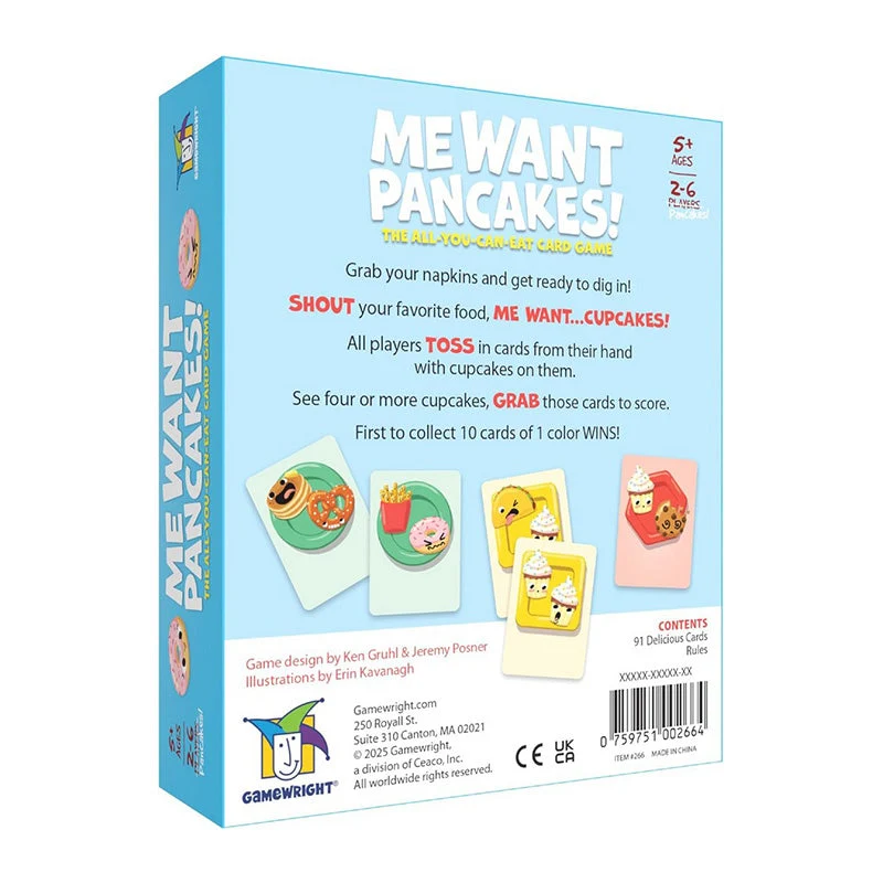 Gamewright Me Want Pancakes