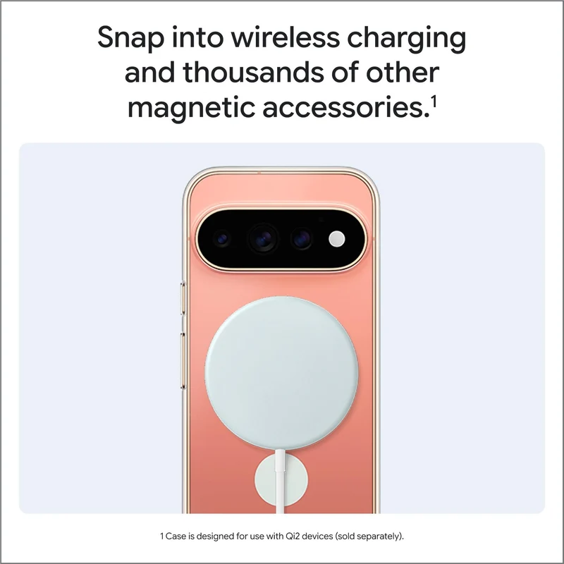 Google Pixelsnap Clear Case for Pixel 11 Pro