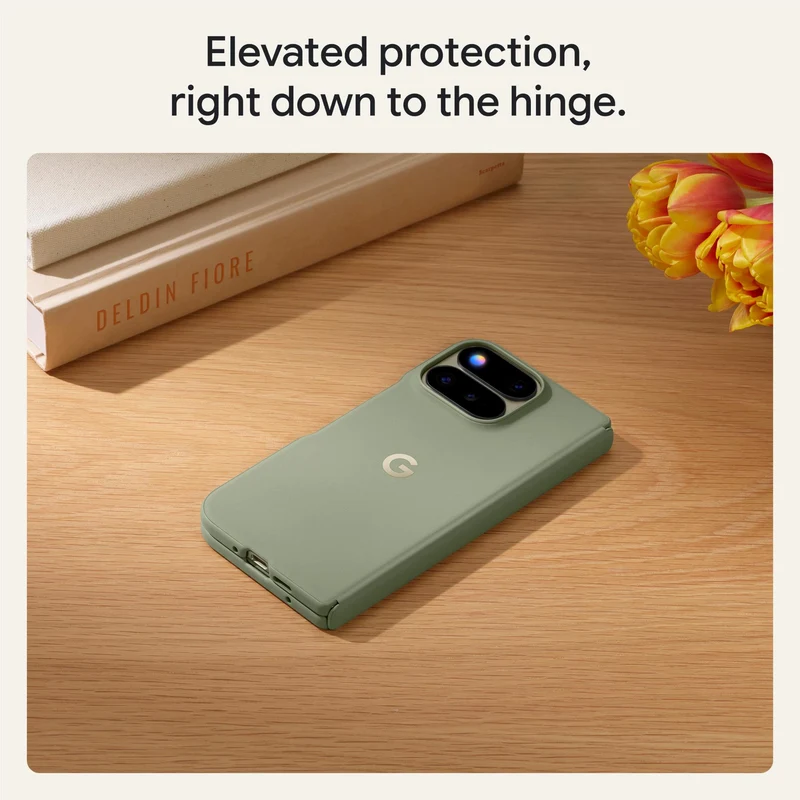 Google Pixelsnap Case for Pixel 11 Pro Fold (Olive)