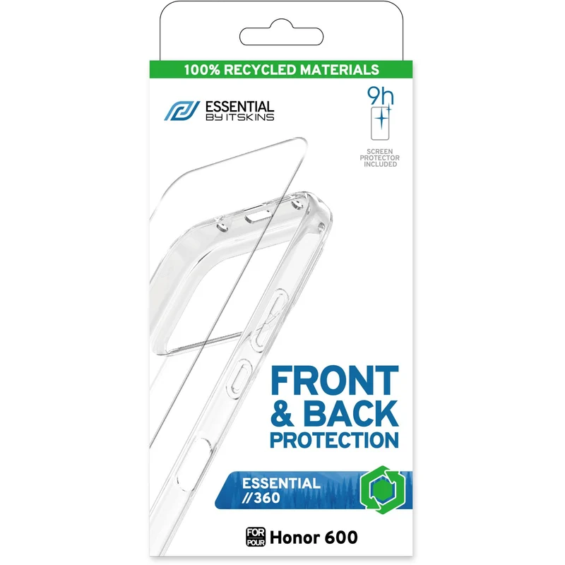 ITSKINS Essentials 360 Case with Screen Protector for HONOR 600