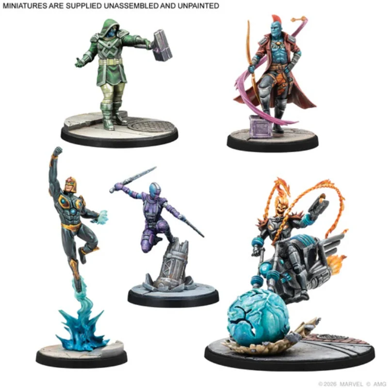 Atomic Mass Games Marvel Crisis Protocol Guardians of the Galaxy Starter Set
