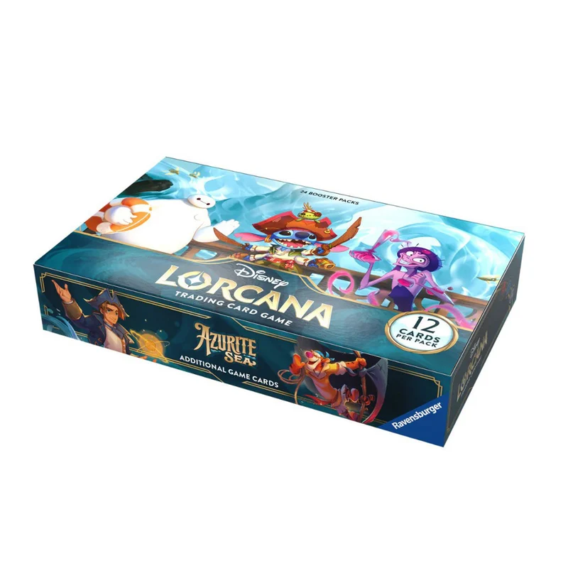Ravensburger Disney Lorcana TCG Series 6 Azurite Sea Booster Box