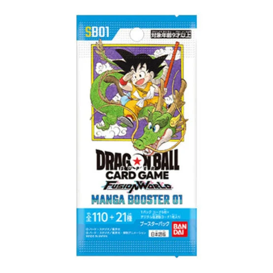 Bandai Dragon Ball Super Card Game Fusion World Manga Booster Box SB01