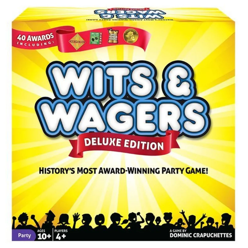 North Star Games Wits and Wagers Deluxe Board Game