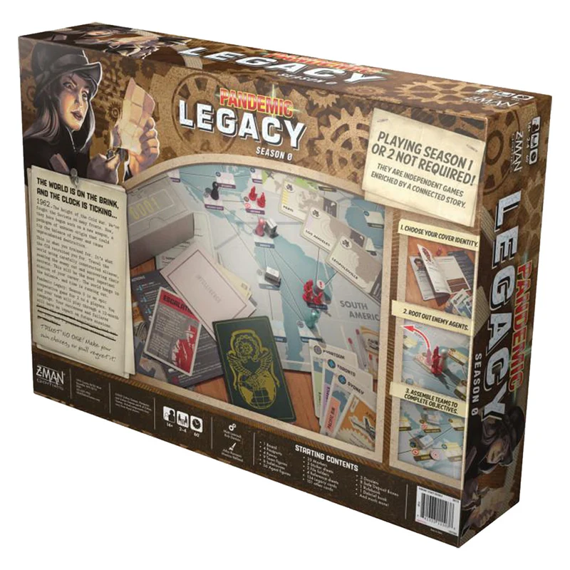 Z-man Games Pandemic Legacy Season 0