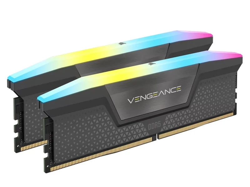 Corsair 32GB (2x16GB) CMH32GX5M2D6000Z38 CL38 6000MHz Intel XMP AMD EXPO DDR5 RAM - Grey