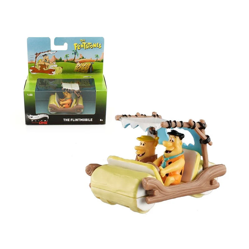 1/50 + Flintstones Vehicle with Figures Elite One Movie