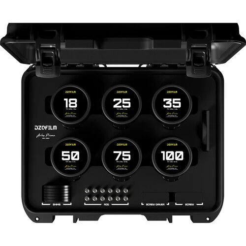 DZOFilm Arles 6 Fullframe Lens Kit - Set A Metric (Metric)