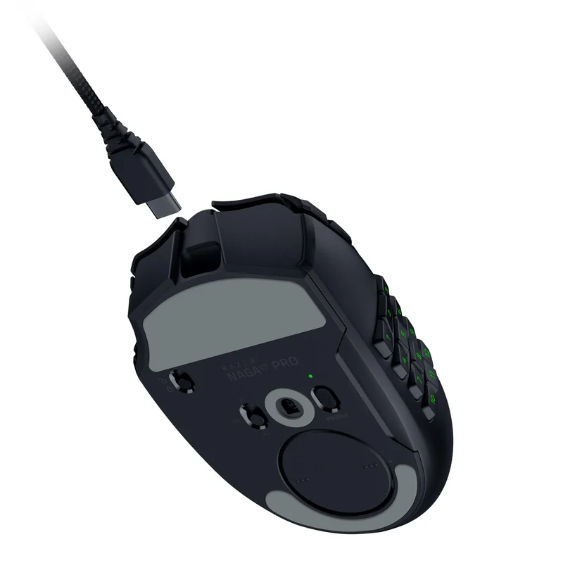 Razer Naga V3 Pro Wireless MMO Gaming Mouse (Black)
