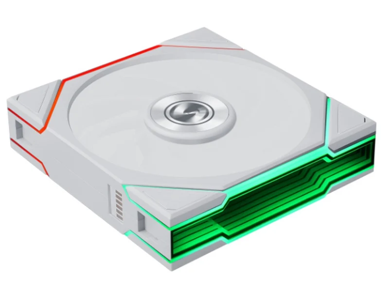 Lian Li Uni Fan TL Flex 2.4GHz Wireless 120mm Reverse Blade ARGB Fan 3 Pack - White (12RTL1F3W)