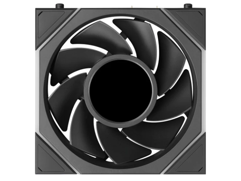 Lian Li Uni Fan TL Flex 1.8in LCD 2.4GHz Wireless 120mm ARGB Fan - Black (12TLLCD1F1B)