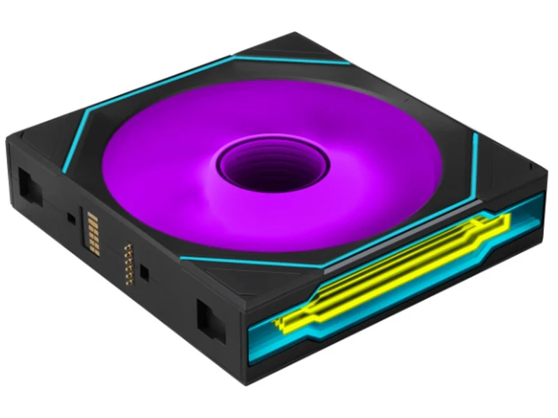 Lian Li Uni Fan SL Infinity Flex 2.4GHz Wireless 120mm ARGB Fan 3 Pack - Black (12SLIN1F3B)
