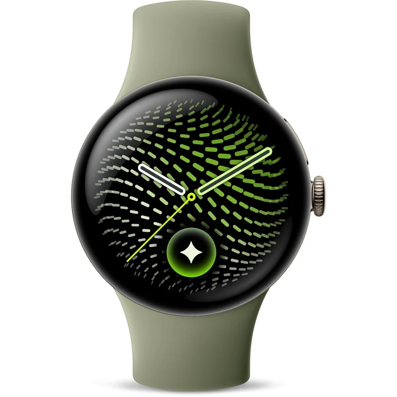 Google Pixel Watch 5 41mm LTE (Satin Pyrite/Olive Active Band 2nd Gen)