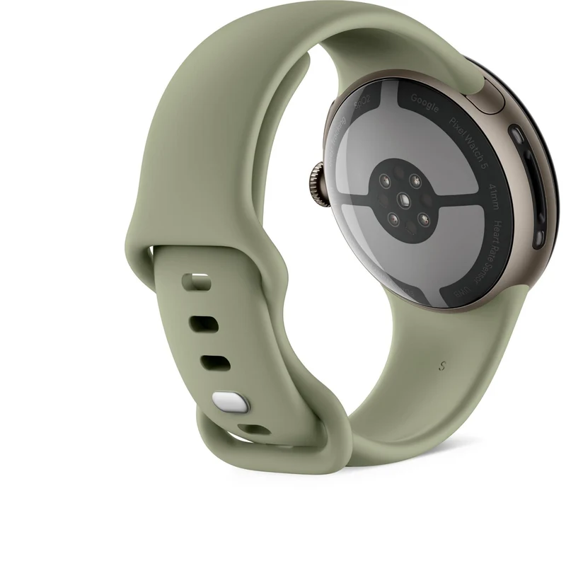 Google Pixel Watch 5 41mm LTE (Satin Pyrite/Olive Active Band 2nd Gen)