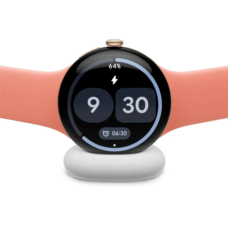 Google Pixel Watch 5 41mm LTE (Champagne Gold/Canyon Active Band 2nd Gen)