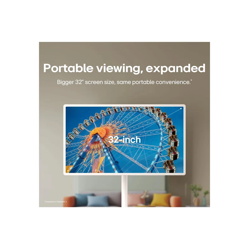 LG 32" StanbyME 2 Max 4K UHD Portable Smart Touch Screen [2026]