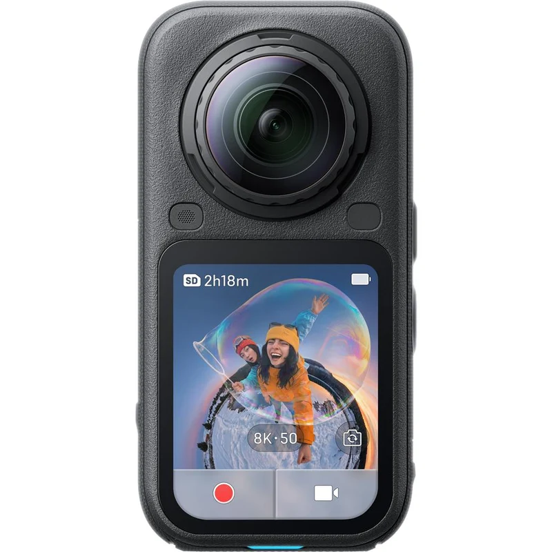 Insta360 X6 8K 360 Action Camera Standard Bundle (Midnight Black)