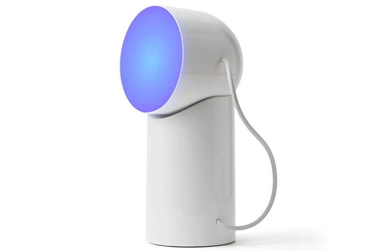Lexon Orbe Portable Led Lamp With Moving Head (White)