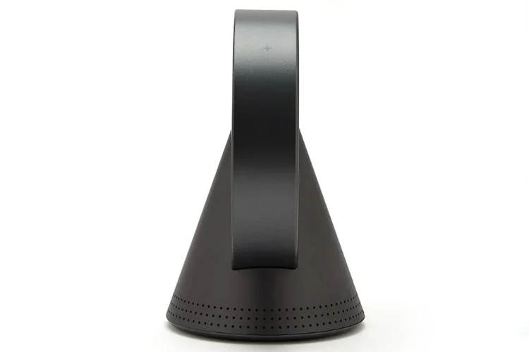 Lexon Conic Radio Alarm Clock With FM Bluetooth Speaker - Grey