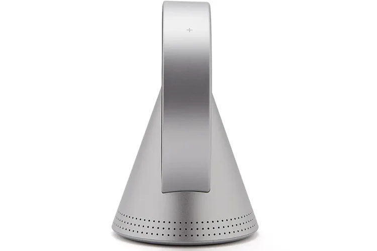 Lexon Conic Radio Alarm Clock With FM Bluetooth Speaker - Alu Polish