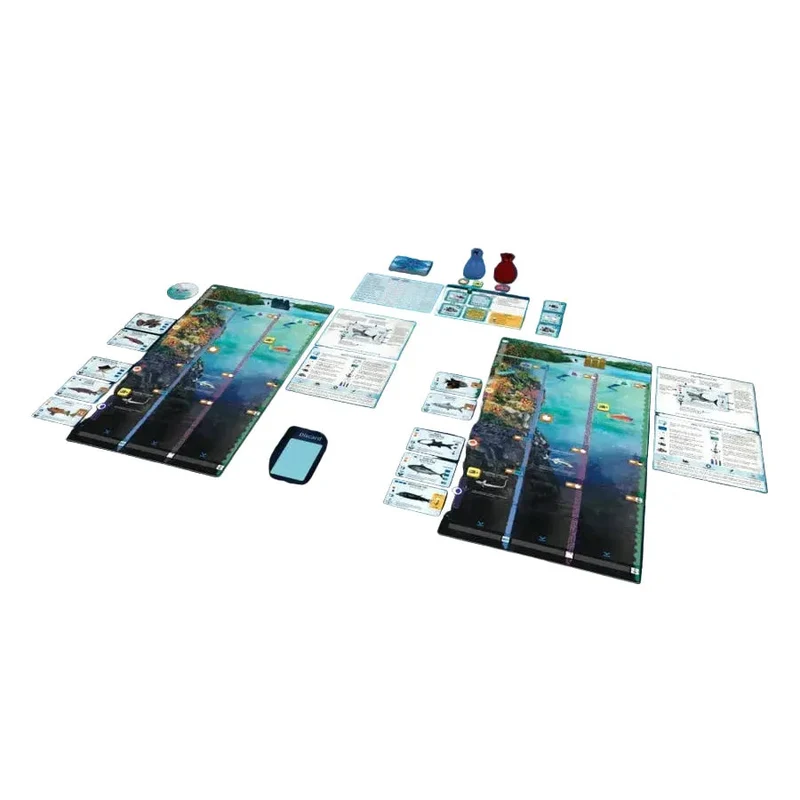 Stonemaier Games Finspan Sharks and Reefs