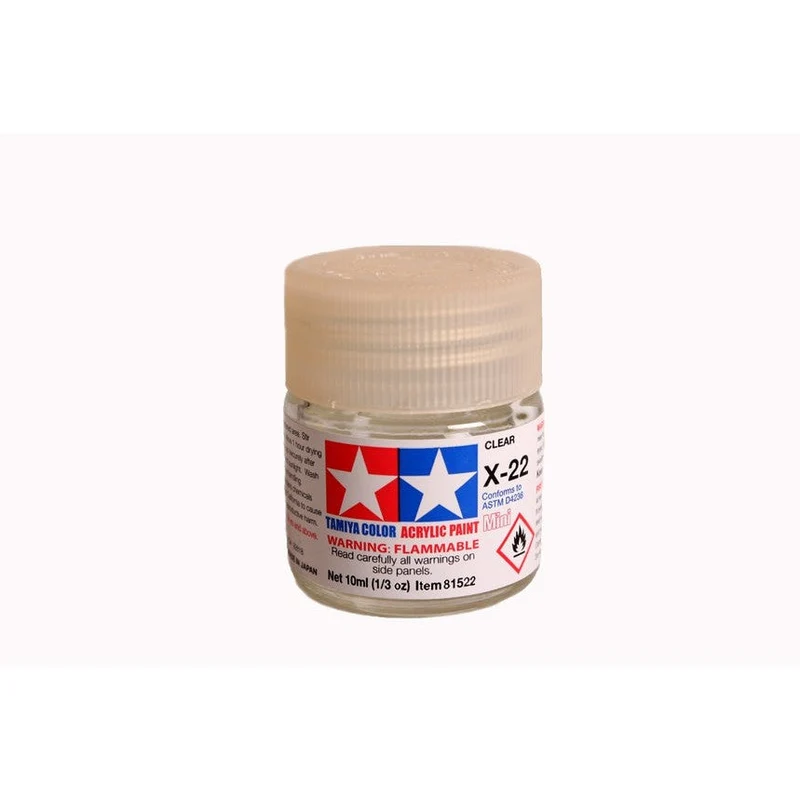 Tamiya Acrylic Gloss Clear 10ml