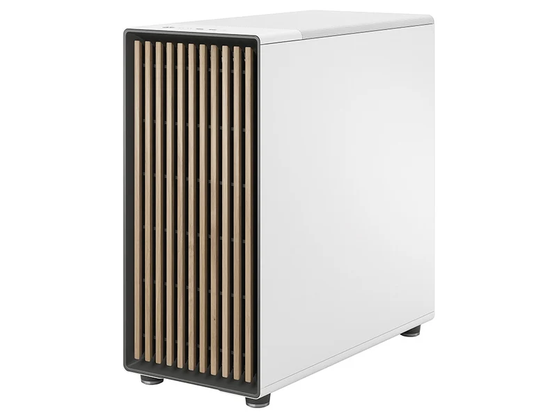Fractal Design North XL Mid-Tower Case - Chalk White TG Clear