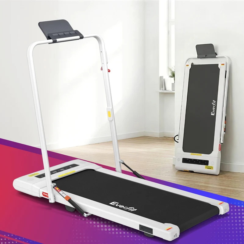 Everfit Treadmill Electric Walking Pad Under Desk Home Gym Fitness 400mm (White)