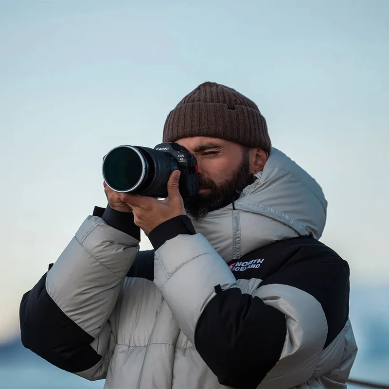 PolarPro Benjamin Hardman Arctic CP Helix MagLock Filter