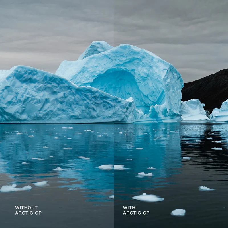 PolarPro Benjamin Hardman Arctic CP Helix MagLock Filter