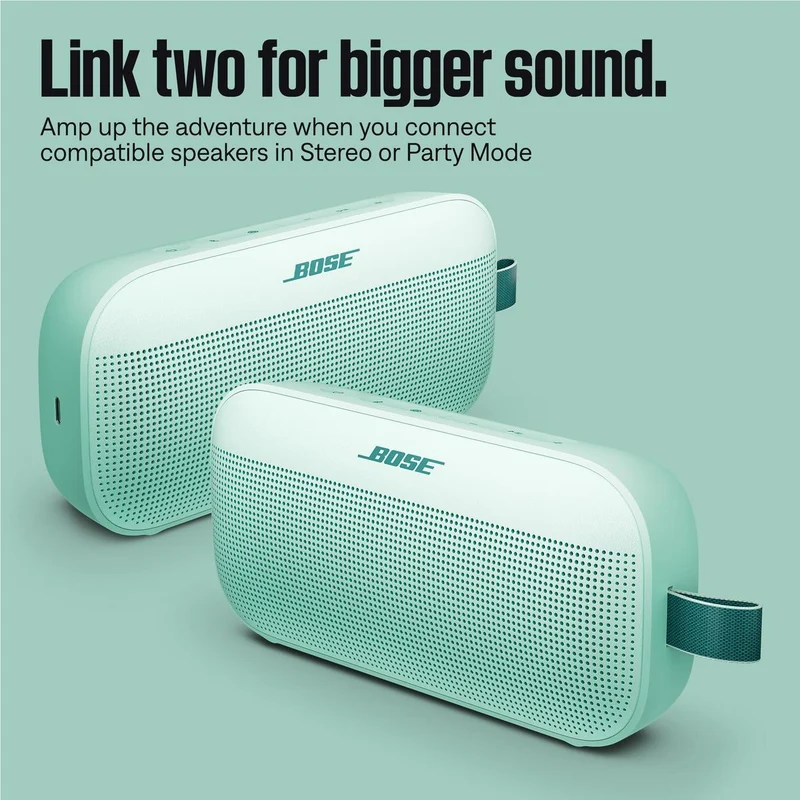 Bose SoundLink Flex Portable Speaker 2nd Gen (Dewdrop Mint)