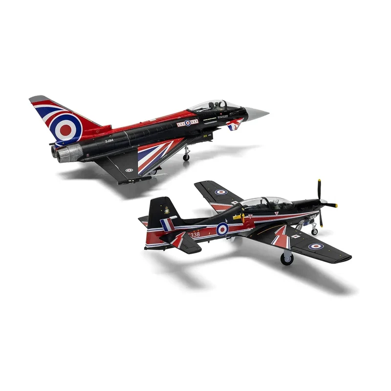 Airfix 1/72 Eurofighter Typhoon FGR.4 Blackjack and Shorts Tucano T.1 Twin Pack
