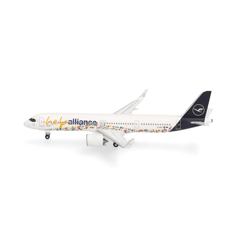 Herpa 1/500 Lufthansa Airbus A321neo "Help Alliance"