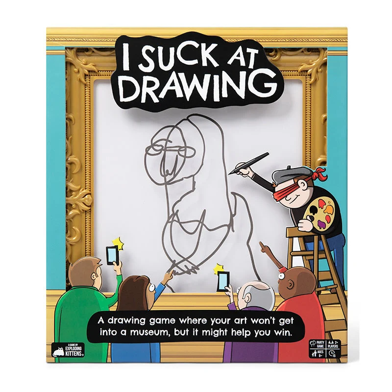 Exploding Kittens I Suck at Drawing