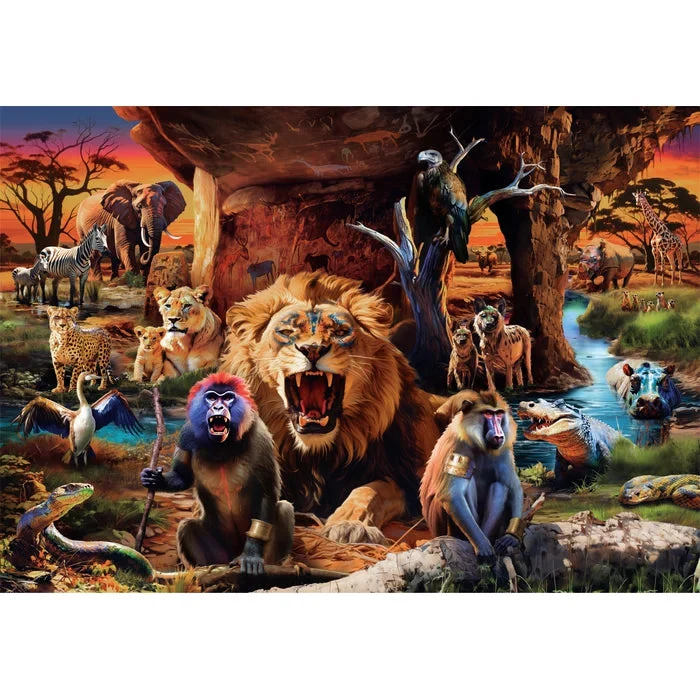 Clementoni 1500pc The Tribal Society Puzzle