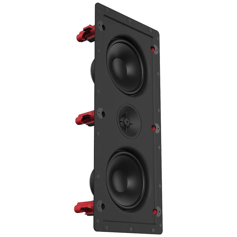Klipsch DS-250W-LCR Dual In-Wall 5.25" Speaker 240W Home Audio (White)